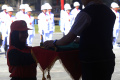 Gladi Bersih Upacara HUT ke-79 RI Paskibraka Provinsi Jawa Barat
