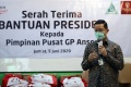 GP Ansor Menyalurkan Bansos Terdampak Covid-19 Dari Presiden