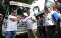 Hanif Dhakiri dan Ridwan Kamil Luncurkan Bus Buruh di Bandung