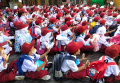 Hari Pertama Masuk Sekolah di SDN 026 Bojongloa Kota Bandung