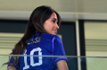 Istri dan Anak-anak Lionel Messi Menyaksikan Sang Ayah Berlaga