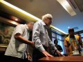 Jacob Oetama Tiup Lilin HUT Gramedia Ke-46