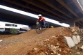 Pemkot Jakarta Timur Bangun Lintasan Sepeda Pump Track di Kolong Tol Becakayu