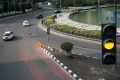 Jalan Protokol Lengang Pada Hari Idul Fitri