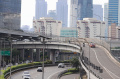 Jalanan Jakarta Lengang pada Libur Tahun Baru