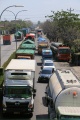 Jalur Pantura Semarang Menuju Demak Macet Panjang