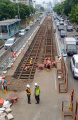 Jalur Tram Peninggalan Belanda Dibongkar