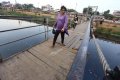 Jembatan Gantung Jatipulo Rusak