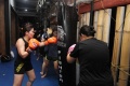 Jerry Luhukay Melatih Muay Thai Anak Didiknya