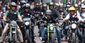 Jokowi dan RK Naik Motor Hadiri Deklarasi Jabar Kondusif