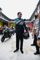 Jokowi Naik Motor dari Sibisa ke Kawasan Pantai Bebas Parapat