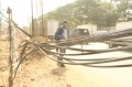 Kabel Listrik Berantakan di Lokasi Proyek Tol Cengkareng