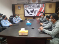 Kazona Tengah Bakamla RI Terima Kunjungan Kakanwil Kemenkumham Sulut