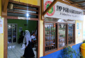 Kegiatan Belajar Mengajar SMP PGRI 6 Kota Bandung Numpang di SDN 205 Neglasari