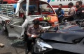Kecelakaan Lalu-Lintas Melibatkan Dua Mobil di Rancakalong