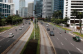 Kemacetan Ibukota Jakarta Turun