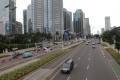 Kemacetan Ibukota Jakarta Turun