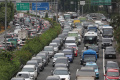 Kemacetan Jalan Jakarta Jelang Waktu Berbuka