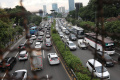 Kemacetan Jalan Jakarta Jelang Waktu Berbuka