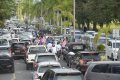 Kemacetan Usai Shalat Ied