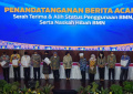 Kementerian PUPR dan Kemenkeu Lakukan Serah Terima BMN Tahap 2