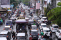 Kendaraan yang Akan ke Pusat Kota Bandung Terjebak Kemacetan