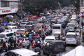 Kendaraan yang Akan ke Pusat Kota Bandung Terjebak Kemacetan