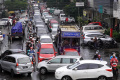 Kendaraan yang Akan ke Pusat Kota Bandung Terjebak Kemacetan