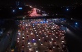 Kepadatan Gerbang Tol Cikarang Utama