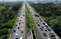 Kepadatan Kendaraan Pemudik di Tol Palikanci