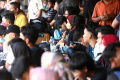 Kepadatan Pemudik Terminal Pondok Pinang