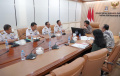 Kepala Bakamla RI Courtesy Call Menteri ATR/BPN Bahas Lahan IKN