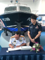 Kepala Bakamla RI Kunjungi Markas SPCG di Singapura