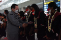 Kepala Bakamla RI Sambut Kedatangan Atlet Indonesia SEA Games Ke-31