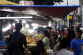 Keramaian Pusat Kuliner di Kawasan Pasar Senen Jakarta