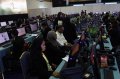 Kesibukan Awak Media Pada Peliputan KTT OKI