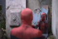 Ketika Spider-Man Bergelantungan di Jalan Brasil