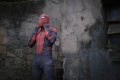 Ketika Spider-Man Bergelantungan di Jalan Brasil