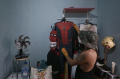 Ketika Spider-Man Bergelantungan di Jalan Brasil