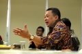 Ketua DPR Bambang Soesatyo Kunjungi Redaksi Tribun Grup