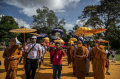 Khidmat Perayaan Waisak di Candi Borobudur