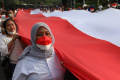 Kirab Merah Putih di Jakarta