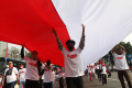 Kirab Merah Putih di Jakarta