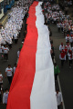 Kirab Merah Putih di Jakarta