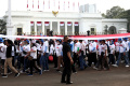 Kirab Merah Putih di Jakarta