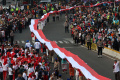 Kirab Merah Putih di Jakarta