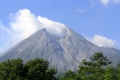 Kondisi Terkini Gunung Merapi Dilihat dari Kawasan Kalitengah Lor Sleman
