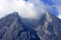 Kondisi Terkini Puncak Gunung Merapi Dilihat dari Kawasan Kalitengah Lor Sleman
