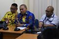 Konferensi Pers Kuasa Hukum Lukas Enembe