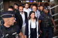 Kontingen Olimpiade Palestina Disambut Meriah saat Tiba di Paris